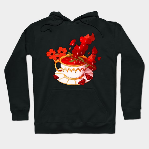 Aries Tea Hoodie by MidnightTeashop